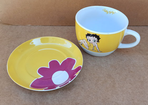 Tazón Betty Boop con plato. Ref 5000560
