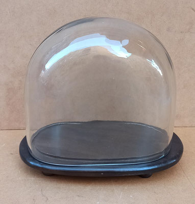 Canal oval base madera con patas. Ref 6GL3534. 18x20x11. 