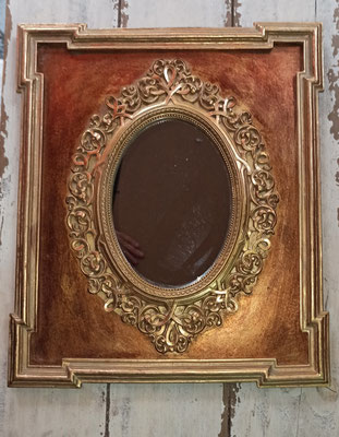 Espejo resina. Ref 171211. 35x30