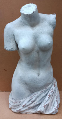 Torso mujer magnesio. Ref 19414. 55x40