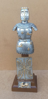 Armadura medieval resina. Ref 92029A. 32x10x8,5