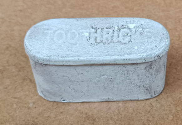 Caja palillero metal. Ref 1226072. 8x3x4