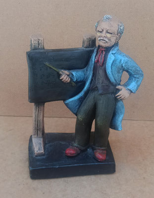 Mat Wanders. Figura cerámica maestro. Ref EE46508I. 20x14x7