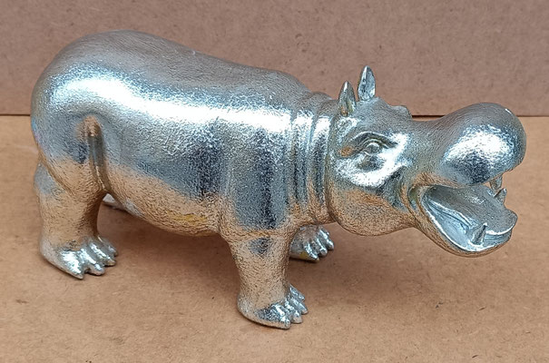 Hipopótamo resina. Ref 1813801. 16x25