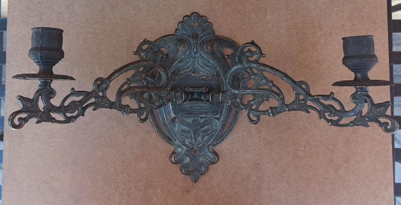 Velero de pared de bronce. Ref D0321. 36x23x20