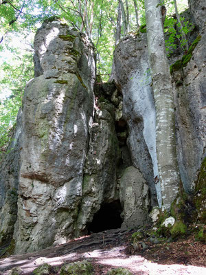 Saalburg Grotte