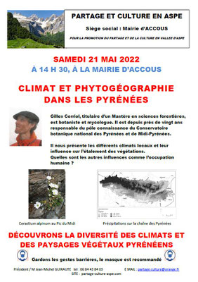 Climat et Phytogéographie - Gilles Corriol