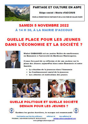 Place Jeunes économie et société - Michel Cabannes