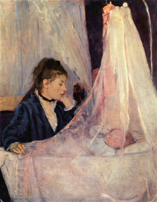 Le Berceau - Berthe Morisot - 1872 - musée d'Orsay