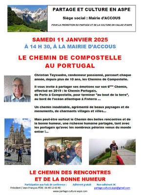 Chemin Compostelle portugais - Christian Teyssedre