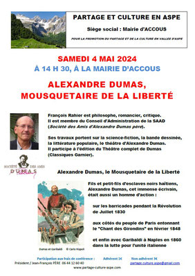 Alexandre Dumas - F Rahier