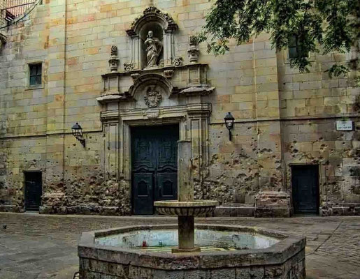 Cicatrices de guerre civile à Barcelone