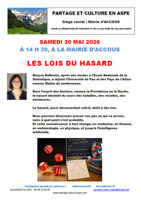 lois du hasard - Maryse Raffestin