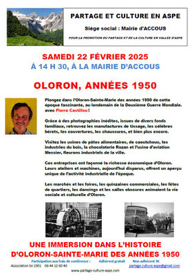 Oloron, années 1950 - Pierre Castillou