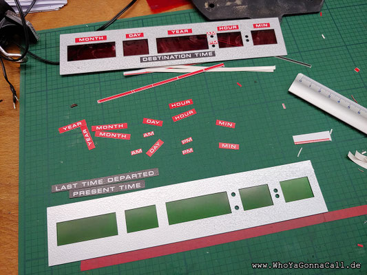 Back to the Future Time Circuit Display