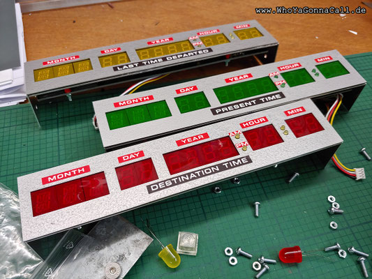 Back to the Future Time Circuit Display