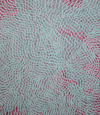 Lines M4 / 160x140 / Acryl auf Leinwand / 2015