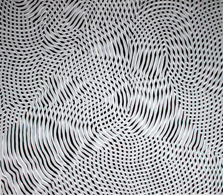 Lines M5 / 140x160 / Acryl auf Leinwand / 2015