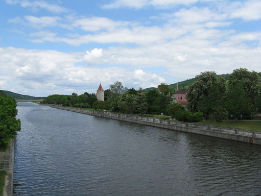 Rhein-Main-Donau-Kanal bei Berching