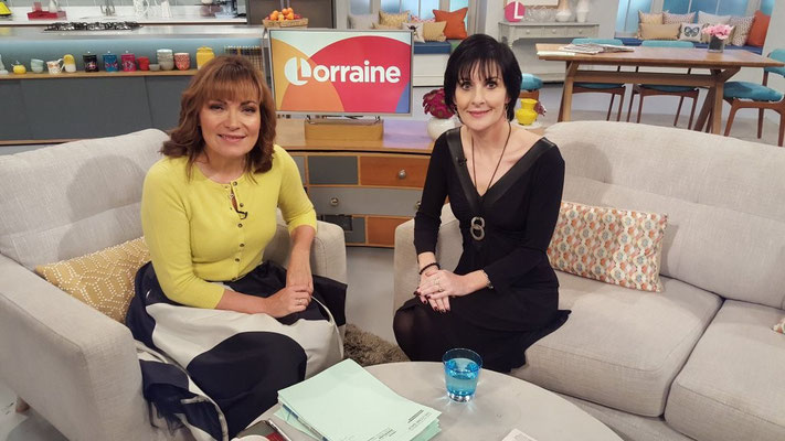 Enya in "Lorraine" ITV, London, 19.11.2015