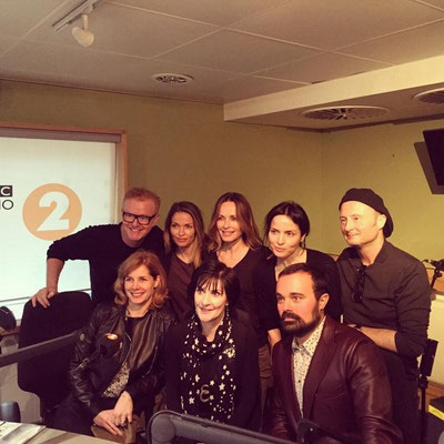 Enya, Darcey Bussell, Evgeny Lebedev and the Corrs on BBC 2 Radio, 20.11.2015