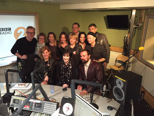 Enya, Darcey Bussell, Evgeny Lebedev and the Corrs on BBC 2 Radio, 20.11.2015