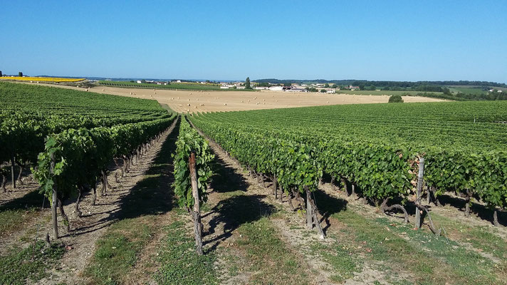 une vue du village de chez pilot ou se trouve le gite