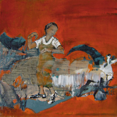 klanges Nr.84, 2007  | Tempera auf Holz  | 38,5 cm x 38,5cm