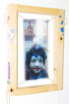 the popess of art_Maria's Currency Assemblage