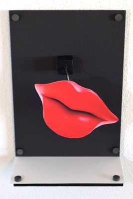 big board on wall as sculpture