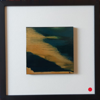 Série nuances n°13 . Marqueterie contemporaine . VENDU