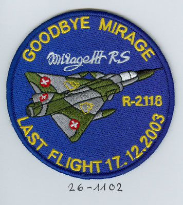 Goodbye Mirage - Last Flight 17.12.2003