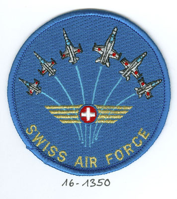 Swiss Air Force Badge, Mit F-5 Tiger und F/A-18 Hornet