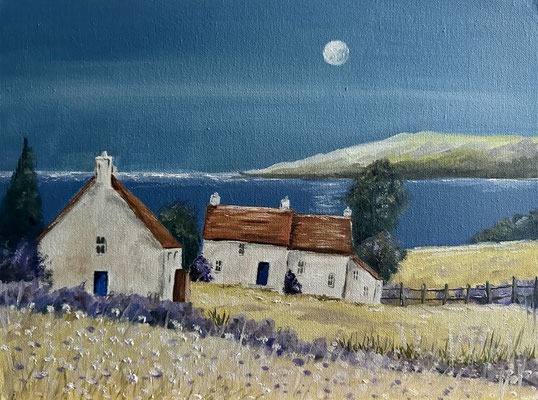 Öl auf Malpappe 40x30cm 01.2026