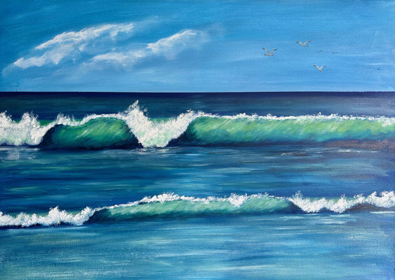 Acryl auf Leinwand 50x70cm