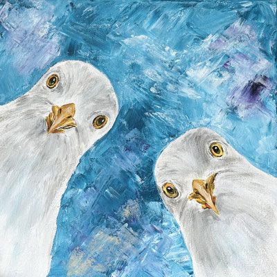 Acryl auf Leinwand 30x30cm