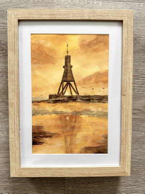 Aquarell DinA4 Schlüsselkasten