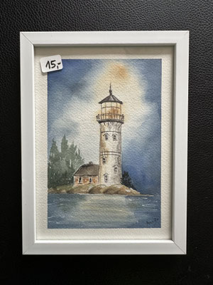 "Leuchtturm" 18x13cm 