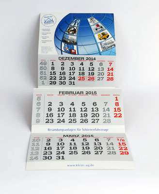 Gestaltung Werbemittel Kalender