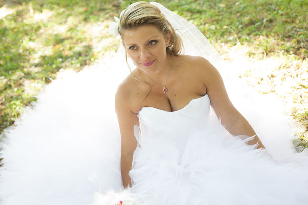 Mélanie / Sept. 2012 - Ludivine Guillot, robe de mariée sur mesure à Lyon.