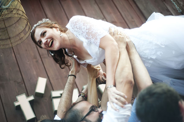 Isabelle / Août 2016 - Ludivine Guillot, robe de mariée sur mesure à Lyon.