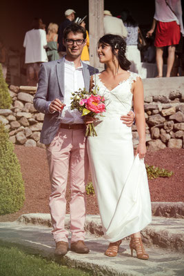 Sarah / Mai 2015 - Ludivine Guillot, robe de mariée sur mesure à Lyon.