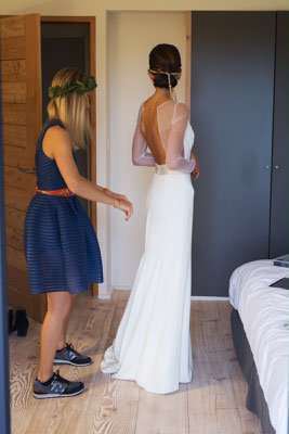 Claire / Juin 2017 - Ludivine Guillot, robe de mariée sur mesure à Lyon.