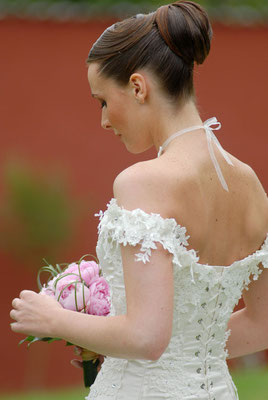 Audrey / 2009 - Ludivine Guillot, robe de mariée sur mesure à Lyon.