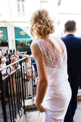 Emeline / Sept. 2015 - Ludivine Guillot, robe de mariée sur mesure à Lyon.