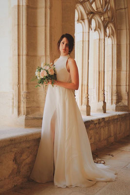 Anaëlle / Juin 2019 - Ludivine Guillot, robe de mariée sur mesure à Lyon.