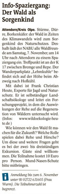 Westfalenpost, 21.10.2020