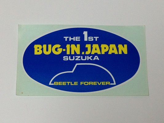 第一回BUG-IN.JAPAN ステッカー