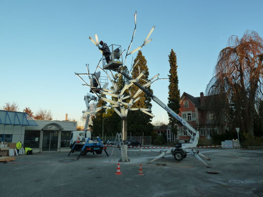 AQA Aarau, Künstler: Géraldine Honauer & Tizian Baldinger, Lichtplaner: Lichtkompetenz GmbH, Zürich