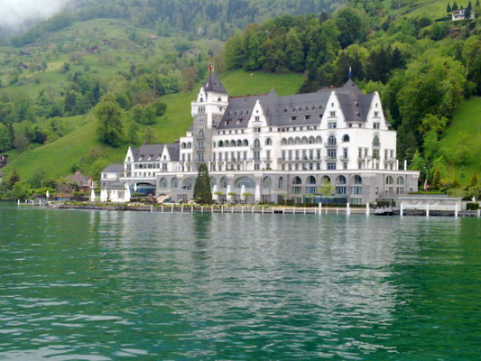 Park Hotel Vitznau, Lichtdesign: Manulux Lichtgestaltung, Angelika Dreher, Fotograf: RS Licht nach Mass AG